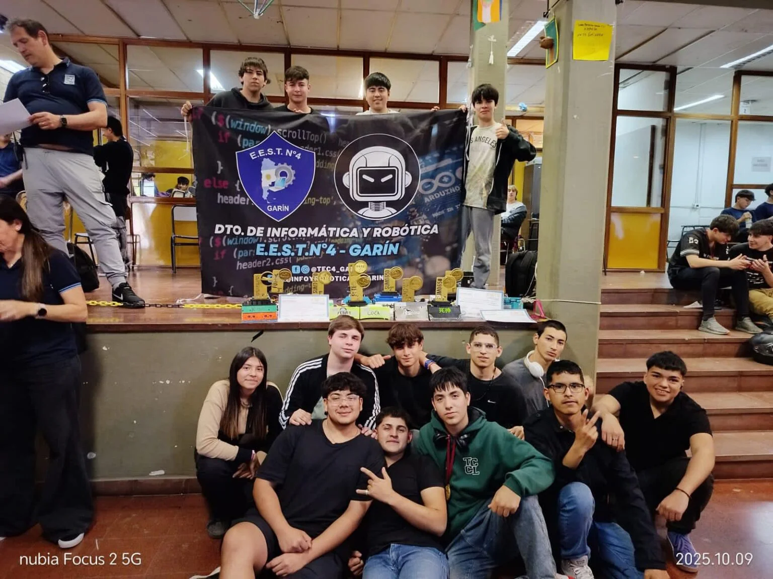 NOTICIAS ESCOBAR:ESTUDIANTES DE LA TECNICA N°4 DE GARIN